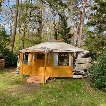 Ons Yurt Huisje In Het Bos Hollandsche Rading Bagian luar foto